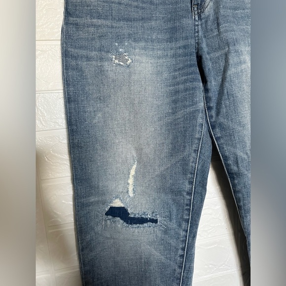 UNIQLO/ WOMEN SLIM BOYFRIEND FIT ANKLE JEANS - Picture 10 of 11